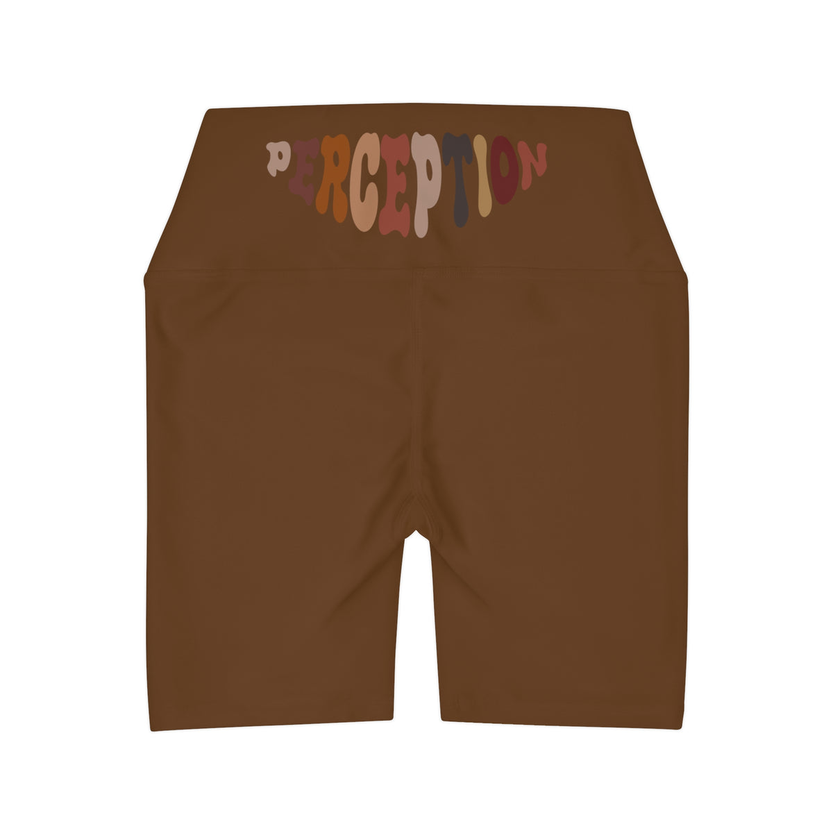 High Waisted Yoga Shorts (AOP)